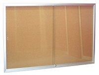 Series 670 Sliding Glass Door Display Case