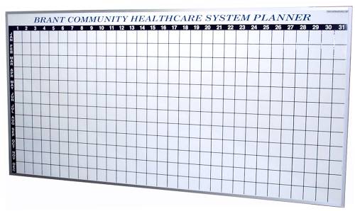 4 x 8 12 month schedule board